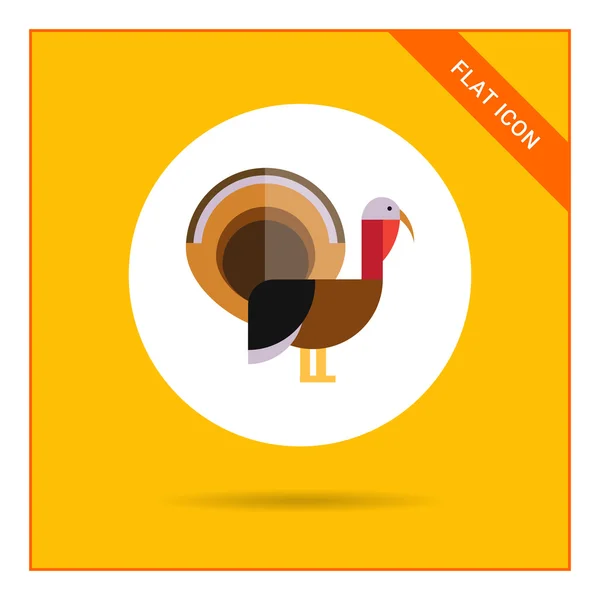 Turkey icon — Stock Vector