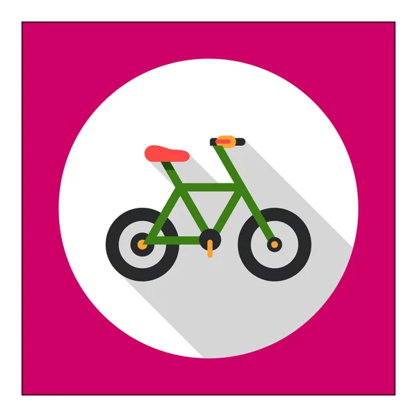 Icono de bicicleta — Vector de stock