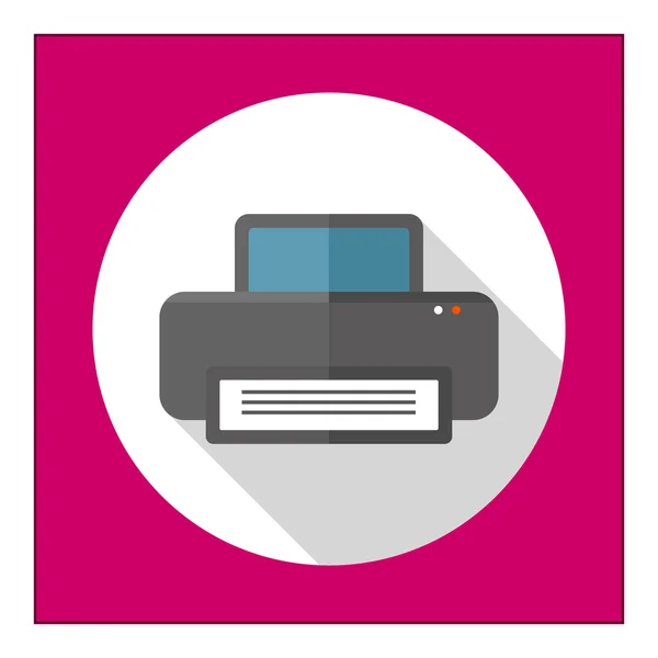 Impresora informática — Archivo Imágenes Vectoriales