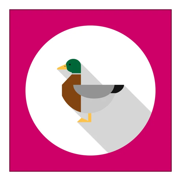 Duck icon — Stock Vector