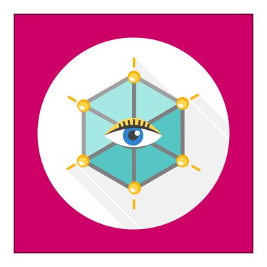 Video gözetimi simgesi