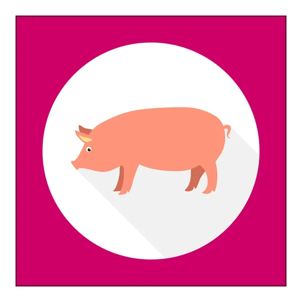 Pig icon — Stock Vector