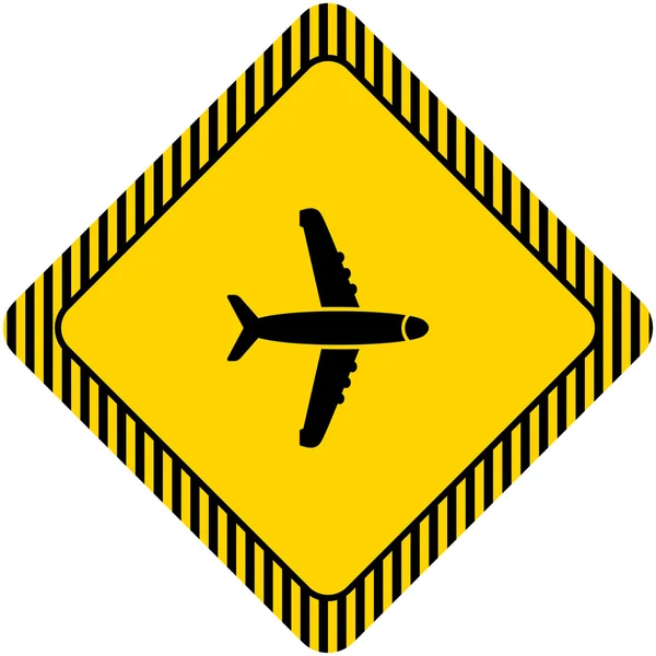 Flugzeug — Stockvektor