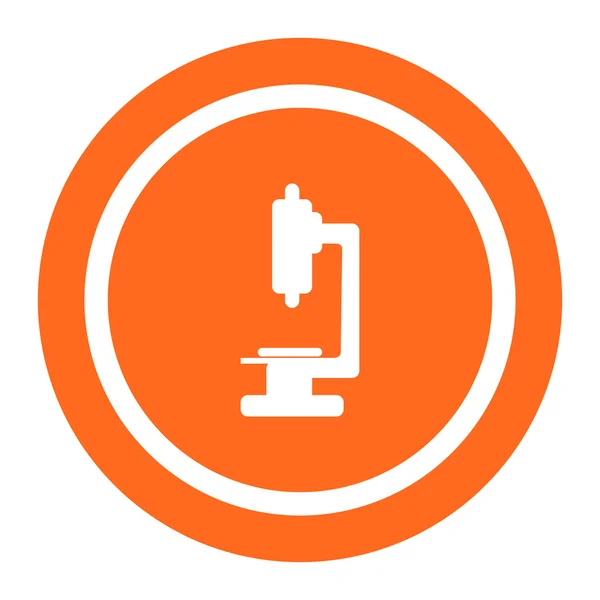 Icone del microscopio — Vettoriale Stock