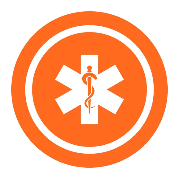 Ιατρική σύμβολο έκτακτης ανάγκης εικονίδια — Διανυσματικό Αρχείο