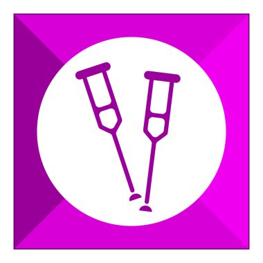 Koltuk değneği simgeler