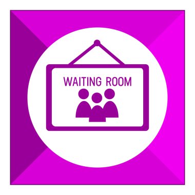 Bekleme odası simgeler