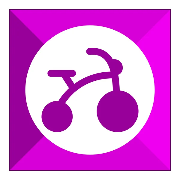 Childrens fiets — Stockvector