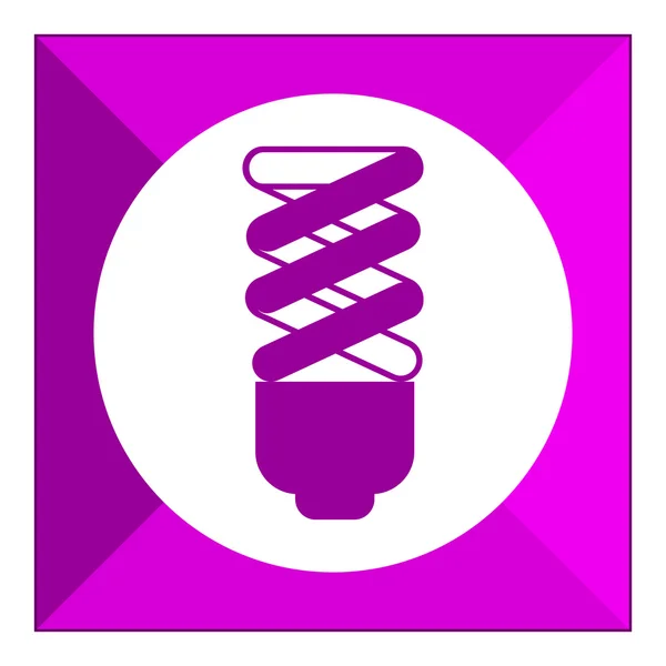 Lámpara fluorescente — Vector de stock