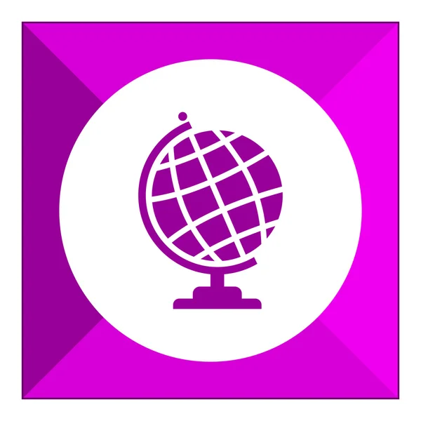 Earth globe icons — Stock Vector