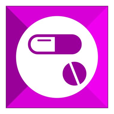 Kapsül ve pill simgeler