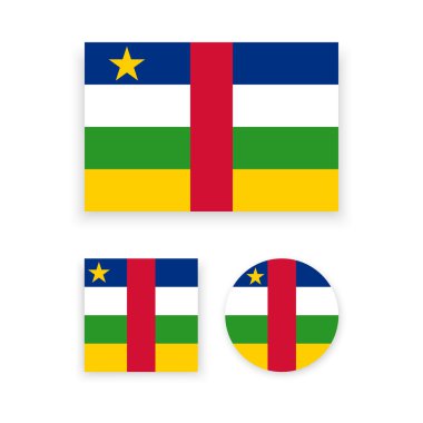Orta Afrika Cumhuriyeti bayrağı