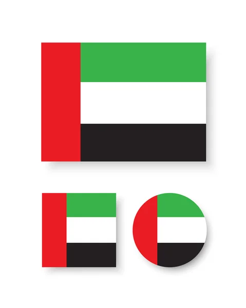 Flag of the United Arab Emirates — Stock Vector