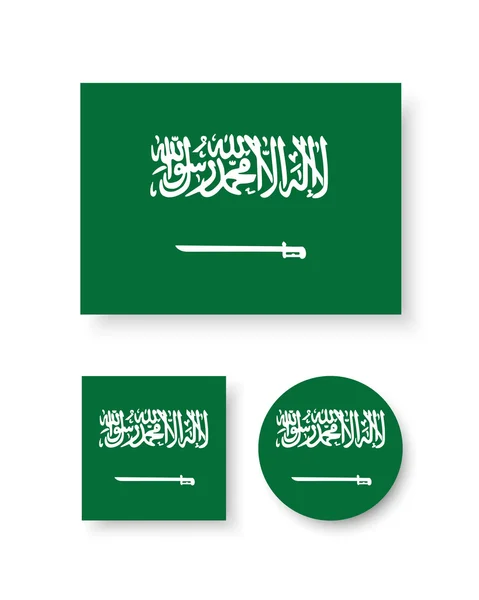 Saudi Arabia flag — Stock Vector