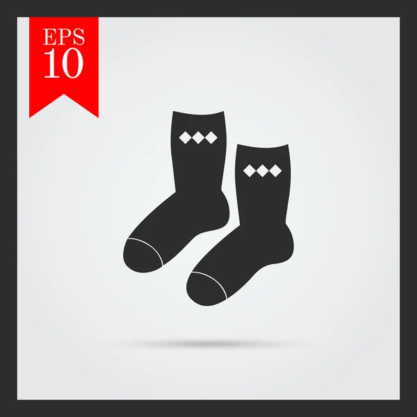 Socks icon — Stock Vector