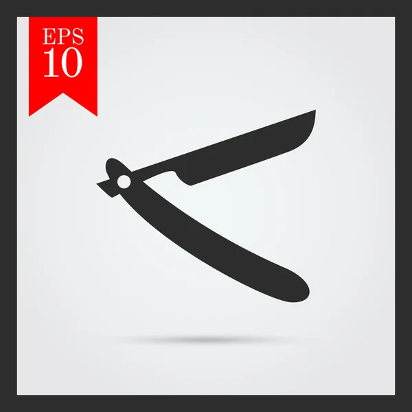 Straight razor — Stock Vector