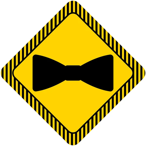 Bowtie pictogram — Stockvector