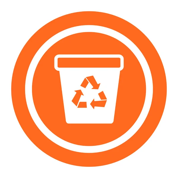 Recycling bin — Stock Vector