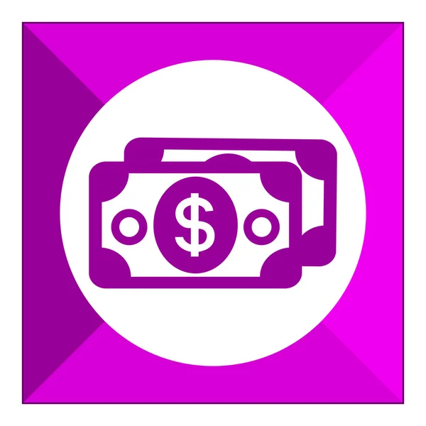 Icono de billetes — Vector de stock