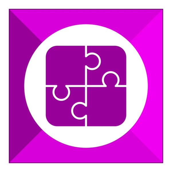 Puzzle icon — Stock Vector