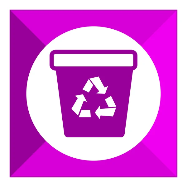 Reciclagem bin —  Vetores de Stock