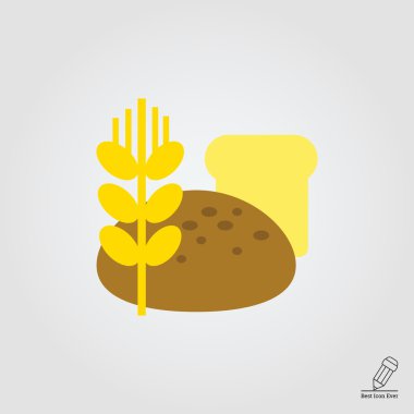 Ekmek ve buğday simgesi