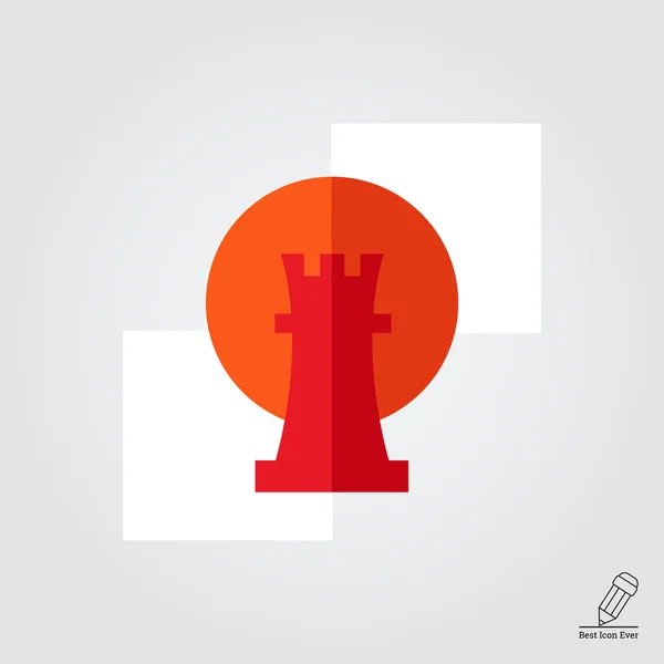 Icono de torre — Vector de stock