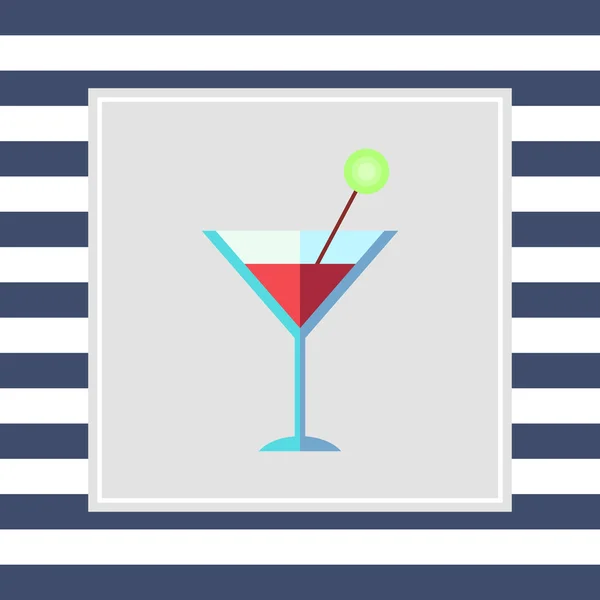 Cocktail icon — Stock Vector