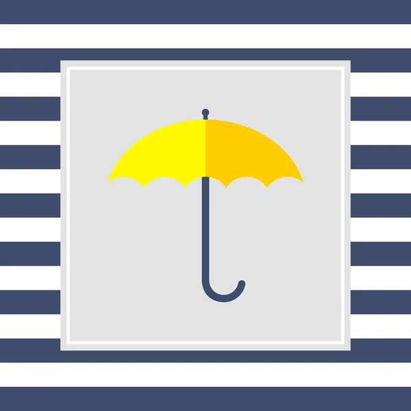 Открытый зонтик — стоковый вектор