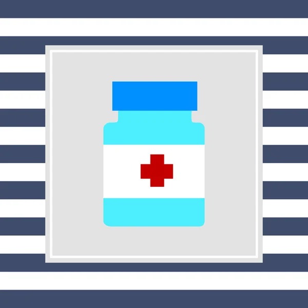 Pill bottle — Stock Vector