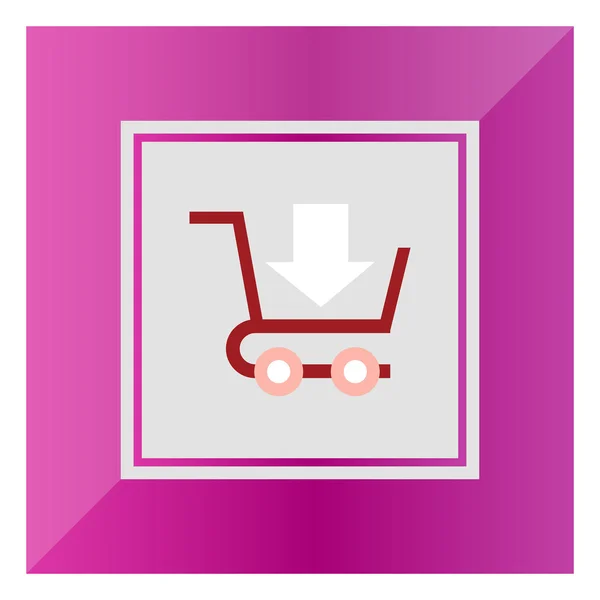 Add to cart icon — Stock Vector