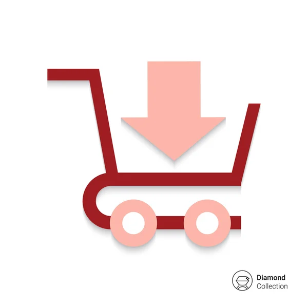 Add to cart icon — Stock Vector