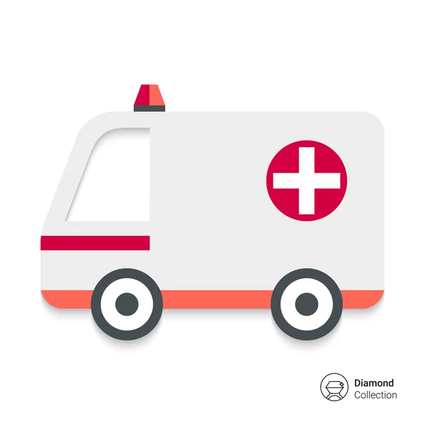 Ambulance auto — Stockvector