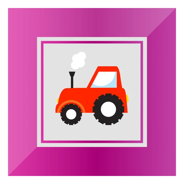 Ref-tractor — стоковый вектор