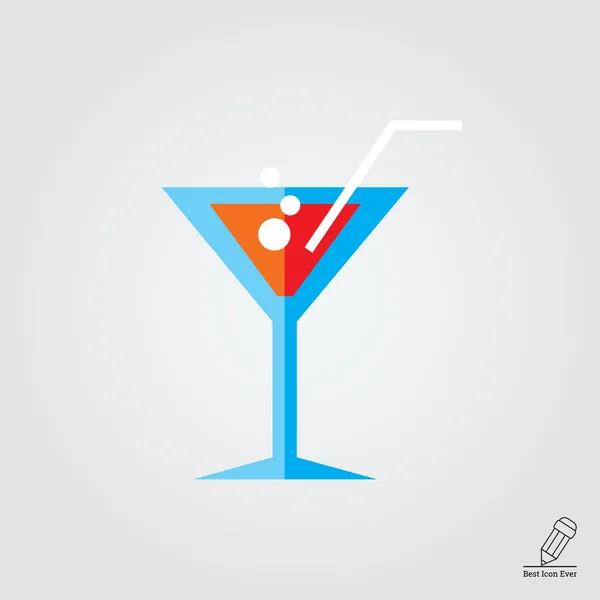 Copo de Cocktail —  Vetores de Stock