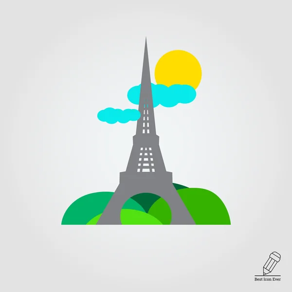 Eiffelova věž — Stockový vektor