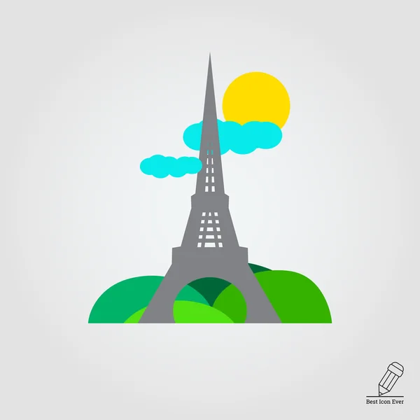 Eiffel tower — Stock Vector