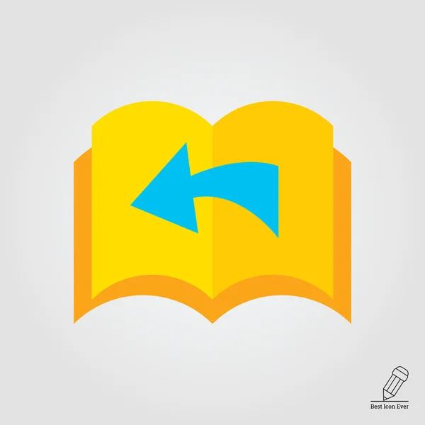 Turning over pages — Stock Vector