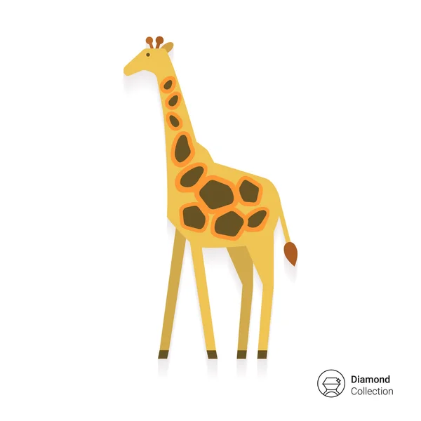 Giraffe icon — Stock Vector
