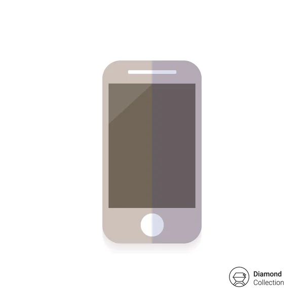 Smartphone pictogram — Stockvector