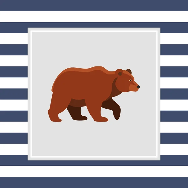 Ícone do urso —  Vetores de Stock