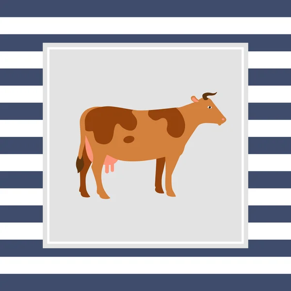 Cow icon — Stock Vector