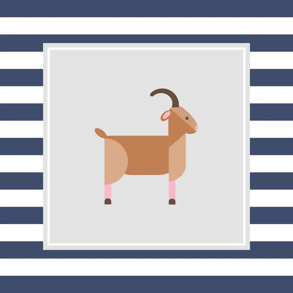 Значок козы — стоковый вектор