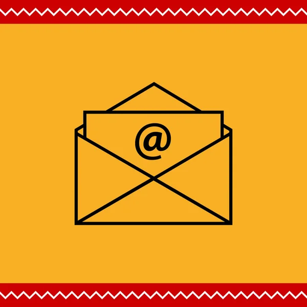 Повідомлення електронної пошти — стоковий вектор