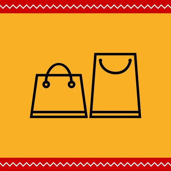 Shopping bags — Stock Vector