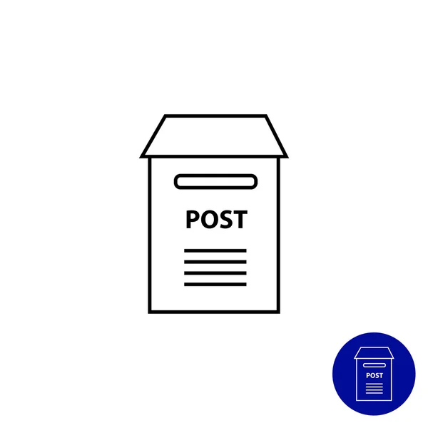 Postbox — Stock Vector