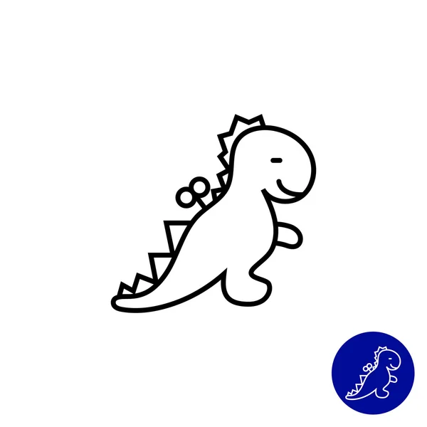 Dinosaure de Windup — Image vectorielle