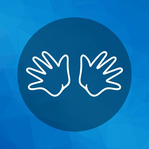 Baby hands — Wektor stockowy