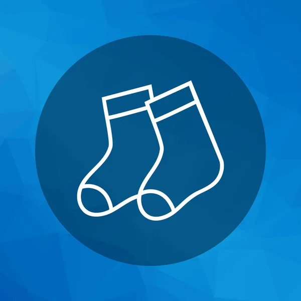 Baby sokken — Stockvector