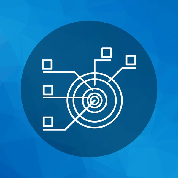 Diagramme circulaire — Image vectorielle